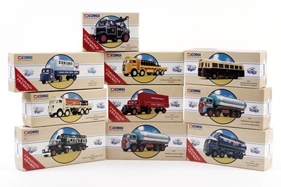 Lot 158 - A collection of Corgi Classics diecast model vehicles