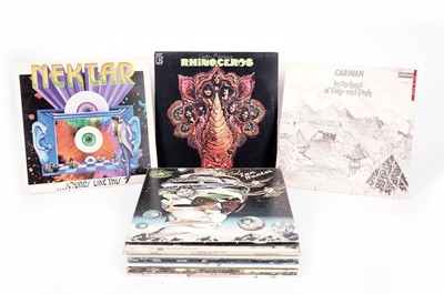 Lot 619 - A collectors' bundle of mixed Prog-Rock LPs and 12" singles