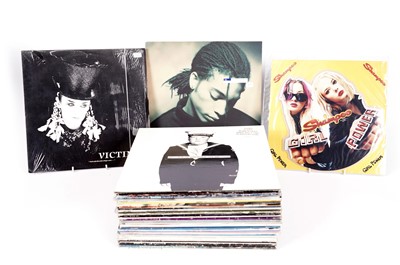 Lot 620 - A collectors' Bundle of mixed 80s and 90s Rock and Pop LPs and 12" singles