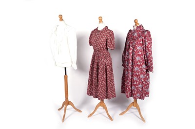 Lot 769 - 1970s Laura Ashley and other dresses and a blouse