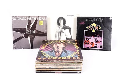 Lot 631 - A collectors' bundle of mixed Rock LPs and 12" singles