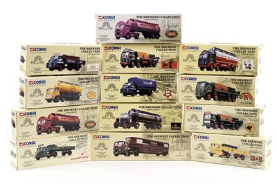 Lot 164 - A collection of Corgi Classics limited edition The Brewery Collection diecast models