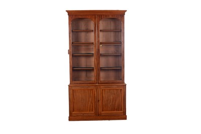 Lot 21 - A Victorian mahogany bookcase