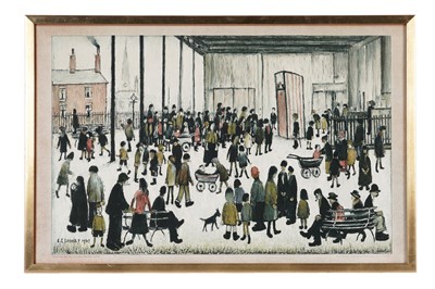 Lot 190 - After L.S. Lowry R.A. - Punch and Judy | offset lithograph