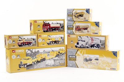 Lot 167 - Five Corgi Classics Building Britain diecast vehicles; and other Corgi diecast vehicles