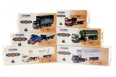 Lot 169 - Six Corgi Classics Whisky Collection diecast model vehicles