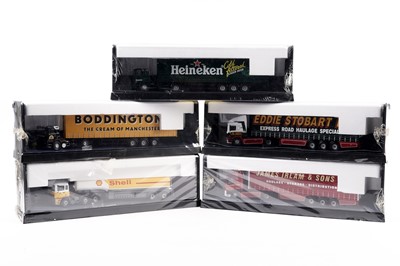 Lot 174 - Five Corgi Modern Trucks: A New Era of Road Transport diecast models