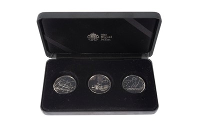 Lot 287 - Three Elizabeth II UK 2020 James Bond 007 silver proof £5 coins