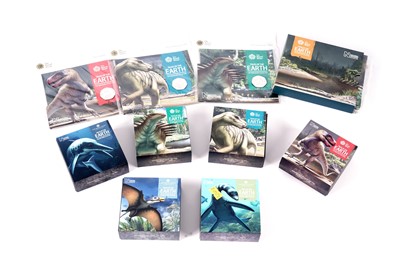 Lot 291 - Royal Mint Tales of the Earth 2020 UK silver proof 50p six-coin set; and others