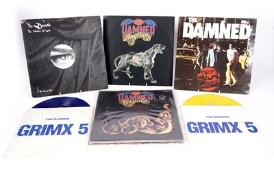 Lot 415 - The Damned LPs, 12" singles, and 10" EPs