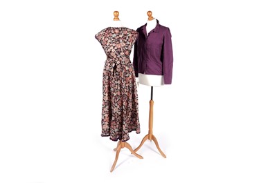 Lot 774 - A 1970s Julie Phipps and Liberty of London two-piece dress and shacket