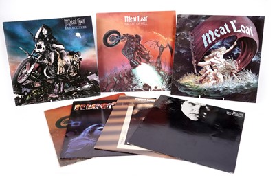 Lot 575 - Meat Loaf LPs