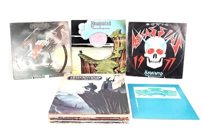 Lot 427 - Hawkwind LPs, 12" and 10" singles