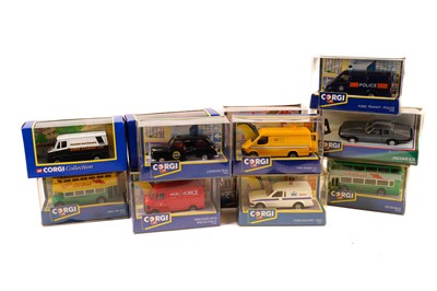 Lot 190 - A collection of boxed Corgi diecast vehicles