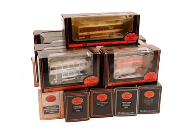 Lot 261 - A collection of boxed Gilbow diecast buses