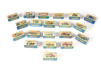 Lot 238 - A collection of Matchbox diecast cars, in reproduction packaging