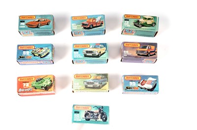 Lot 239A - A collection of boxed Matchbox  75 diecast vehicles