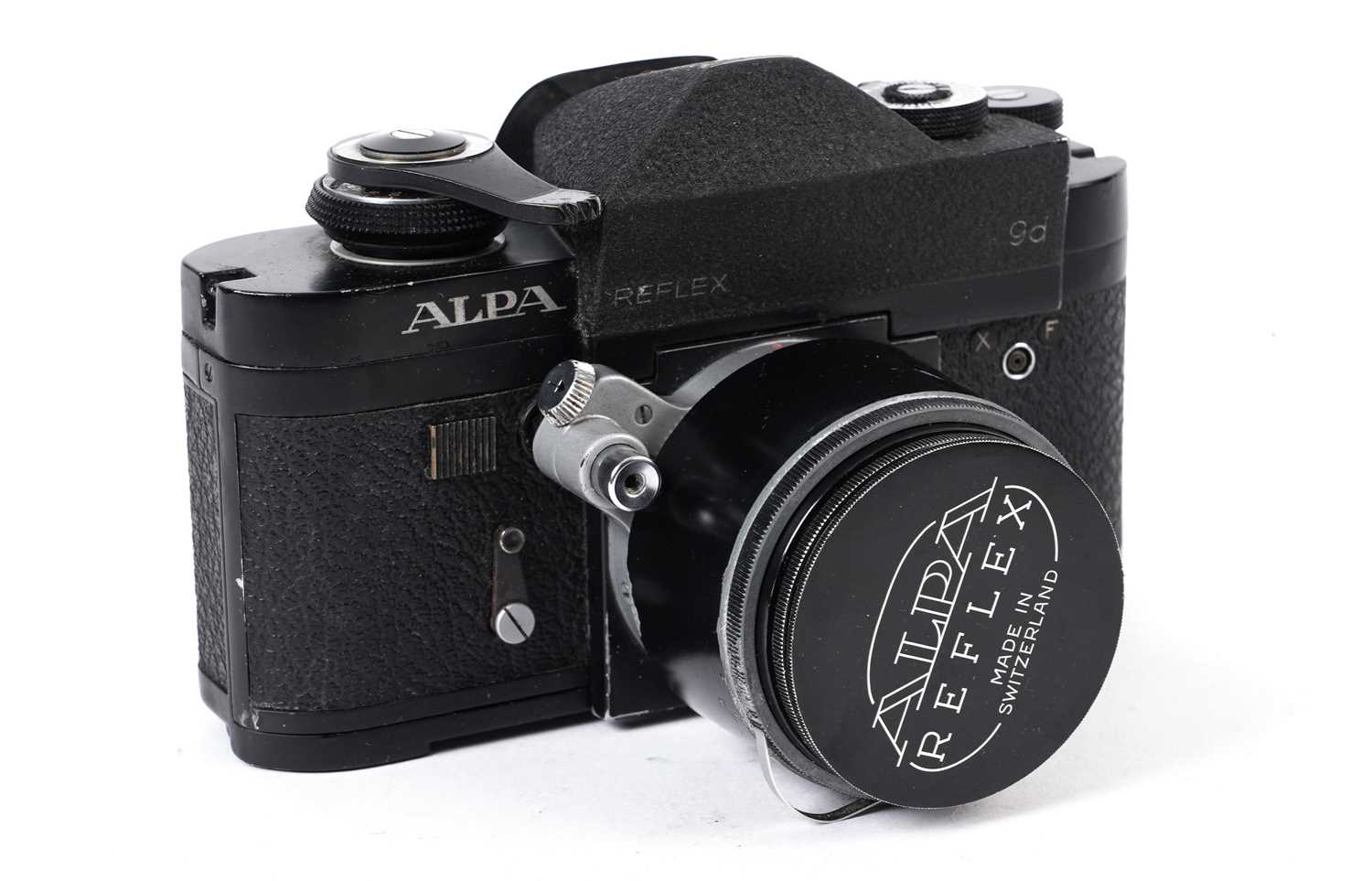 Lot 335 - An Alpa 9d Reflex 35mm black camera body