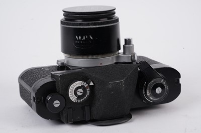 Lot 335 - An Alpa 9d Reflex 35mm black camera body