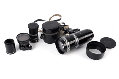 Lot 336 - Alpa-fitting camera lenses and accessories