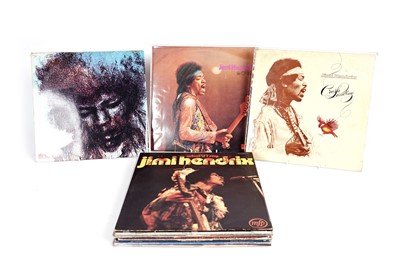 Lot 430 - Jimi Hendrix LPs and 12" singles