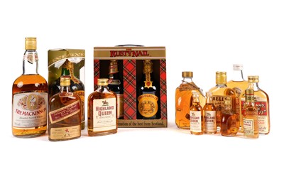 Lot 375 - A selection of bottles of Scotch Whisky