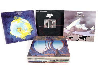 Lot 478 - Yes LPs and 12" singles