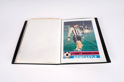 Lot 803 - A collection of Newcastle United football signatures