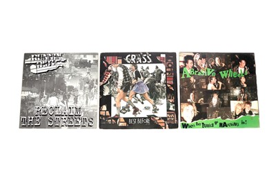 Lot 466 - A collectors' bundle of mixed Punk/Oi LPs