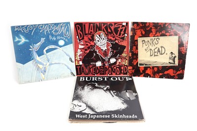 Lot 469 - A collectors' bundle of mixed Punk and Ska LPs, 12" singles, and shaped singles