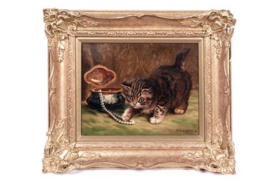 Lot 174 - Wilson Hepple - Mischief | oil