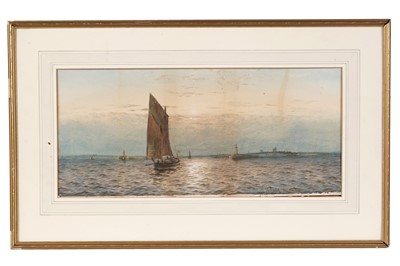 Lot 41 - William Thomas Nichols Boyce - Off Tynemouth | watercolour