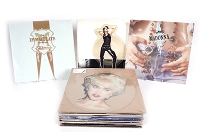 Lot 476 - A large collection of Madonna LPs and 12" singles