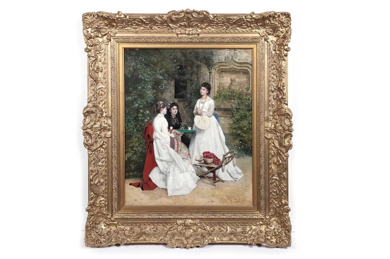 Lot 88 - Friedrich Karl Steinhardt - Companionship | oil