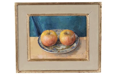 Lot 141 - Alan R. Thompson - Still Life with Apples | oil