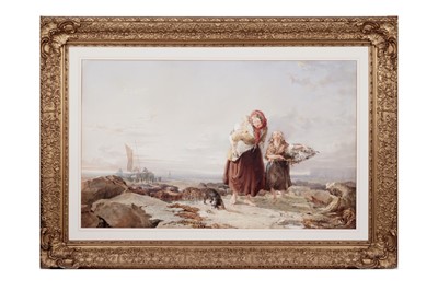 Lot 29 - John Henry Mole - Homewards Bound from the Shore | watercolour