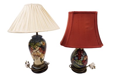 Lot 395 - Two Moorcroft lamps