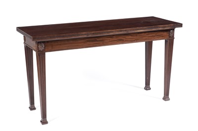 Lot 758 - A mid-19th Century mahogany serving table