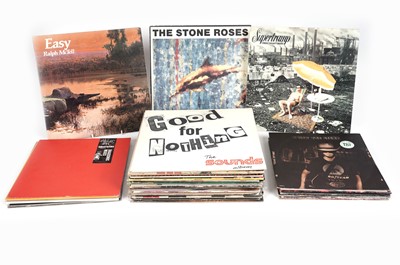 Lot 489 - A collectors' bundle of mixed Rock LPs, 12" and 10" singles and EPs