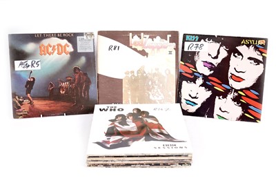 Lot 661 - A collectors' bundle of mixed Rock LPs