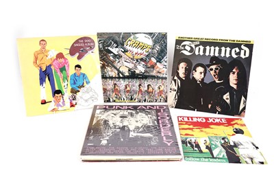 Lot 684 - A collectors' bundle of mixed Punk and New-Wave LPs and 12" singles