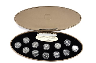 Lot 1256 - Royal Canadian Mint proof set of twelve coins