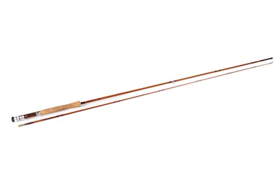 Lot 890 - A Sharpes, Aberdeen, Scottie two-piece split cane trout fly rod