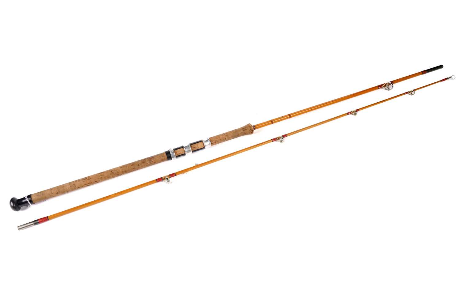 Lot 882 - Hardy Neo Cane Glen Cairn split cane two-piece salmon rod