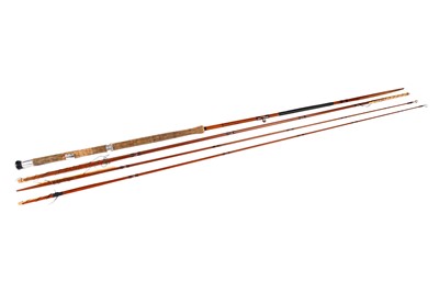 Lot 884 - Sharpe's, Aberdeen, three-piece spliced rod