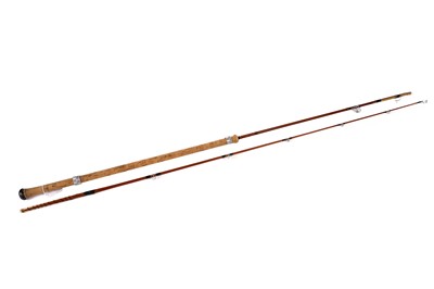 Lot 899 - Sharpe's, Aberdeen, Scottie split cane two-piece salmon rod