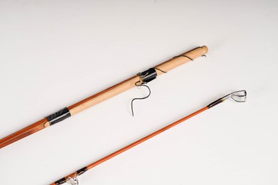 Lot 899 - Sharpe's, Aberdeen, Scottie split cane two-piece salmon rod