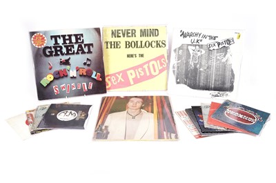 Lot 687 - Sex Pistols LPs and 7" singles