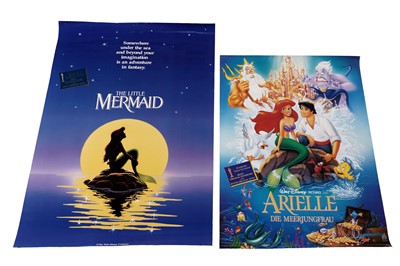 Lot 1435 - The Little Mermaid one sheet and other movie posters