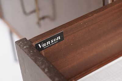 Lot 759 - A mid-20th Century modular teak wall unit by Peter Hayward for Vanson
